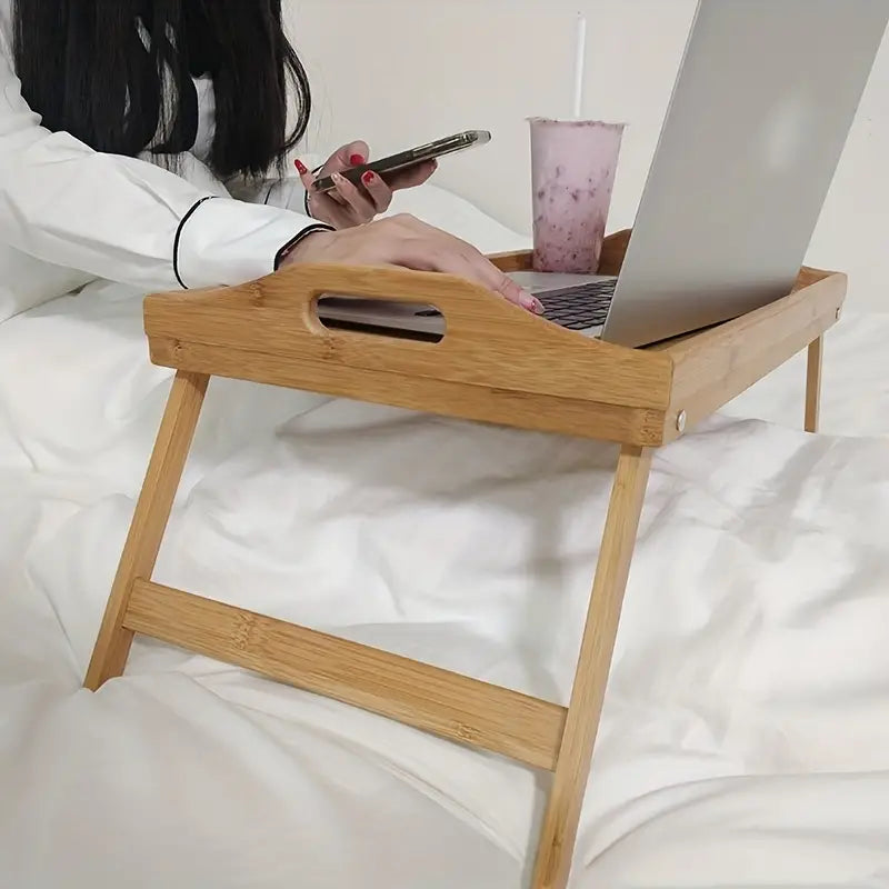 Optima Bamboo Laptop Desk | Essential Ergonomic Furniture for Office & Home
