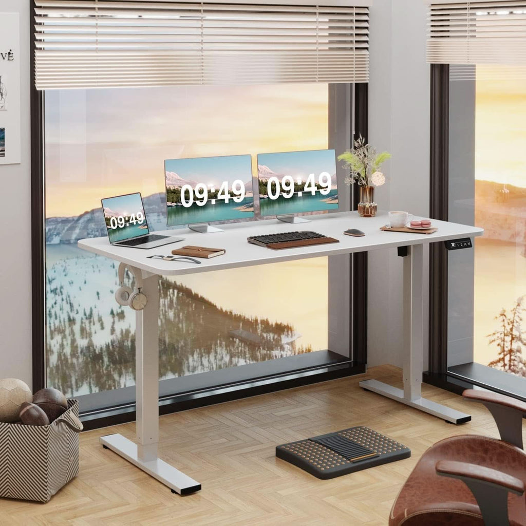 55" Electric Standing Desk with Memory Presets
