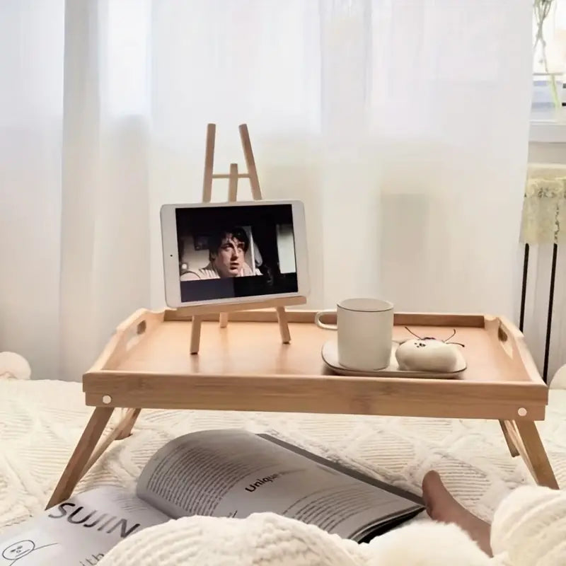 Optima Bamboo Laptop Desk | Essential Ergonomic Furniture for Office & Home
