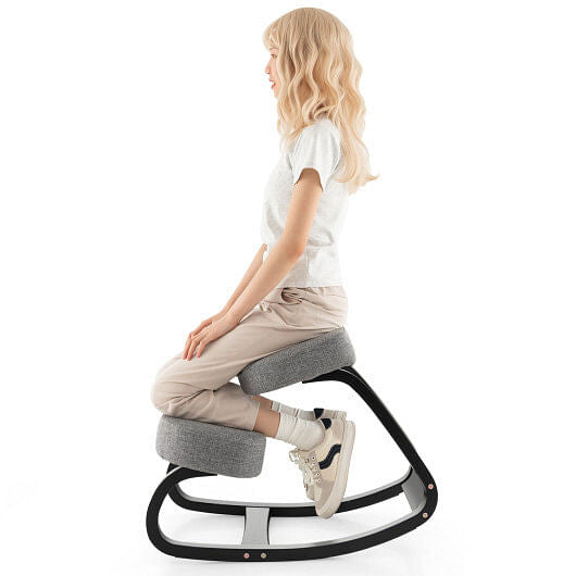 Rocking Ergonomic Kneeling Chair for Home Office