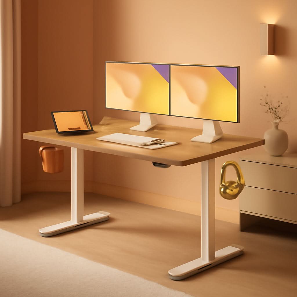 55" Electric Standing Desk for Home Office & Remote Work